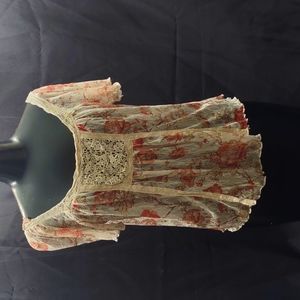 Denim and Supply Ralph Lauren pink beige top size Large